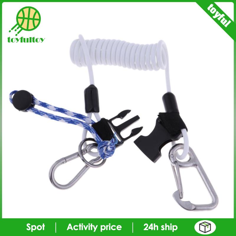 Dây Lò Xo Có Kẹp Chuyên Dụng Cho Máy Ảnh / Đèn Lặn