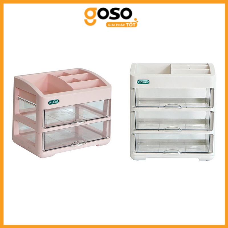 Tủ Mỹ Phẩm Hokori 3636, Tủ Đựng Đồ Trang Điểm Đa Tầng Cao Cấp Việt Nhật