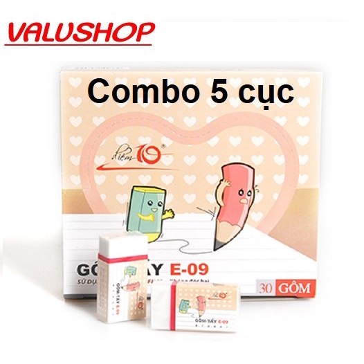 Gôm tẩy điểm 10 TP-E09 an toàn