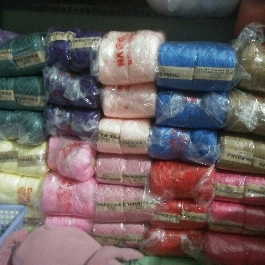 SỢI COTTON NHẬT BÓNG FINGERING