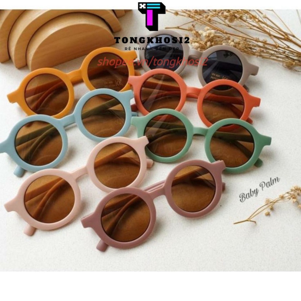 Kính mát màu Pastel cho bé trai bé gái cho bé 2 tuổi- 5 tuổi - Kính cho bé
