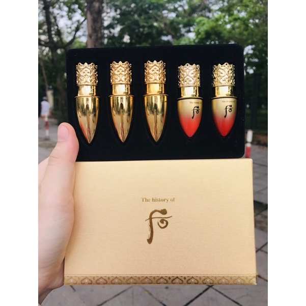 Sét son Whoo mini 5 thỏi The History Of WHoo