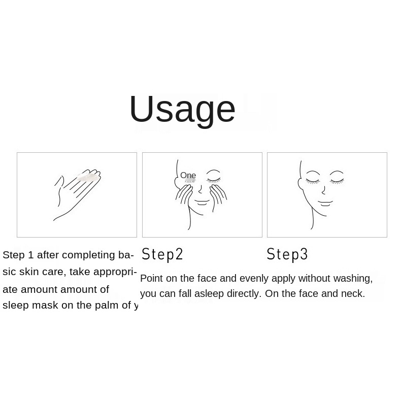 1 mặt nạ ngủ Nicotinamide Hyaluronic Acid Collagen 4ml | BigBuy360 - bigbuy360.vn