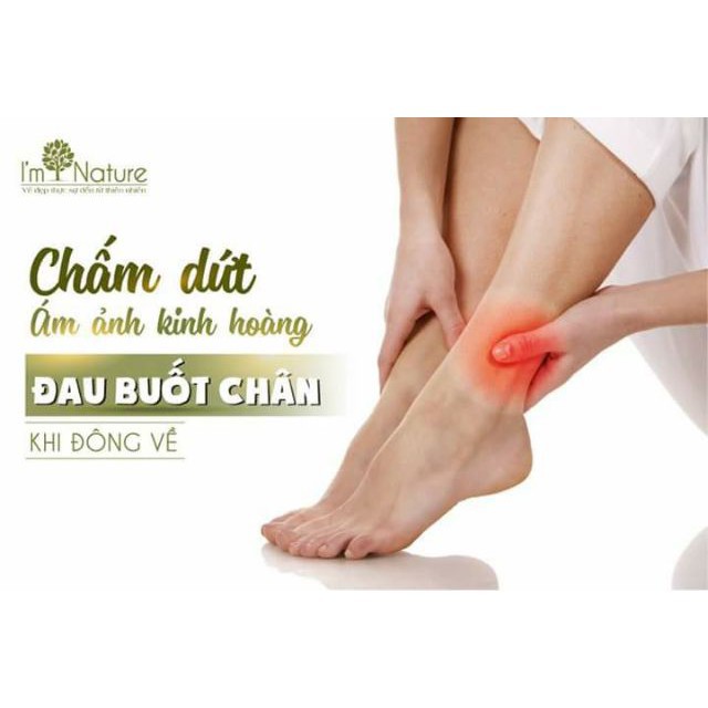 Ngâm Chân Thảo mộc I'm Nature - Giảm Đau Nhức Sưng Phù Chân Giúp Ngủ Ngon - Hũ 500Gr