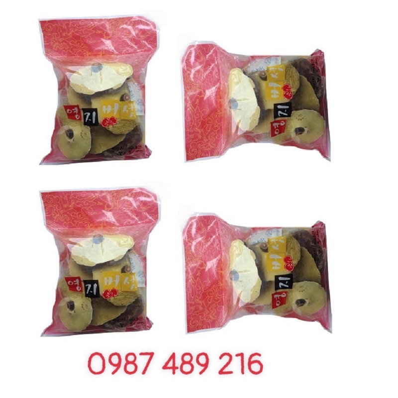 Túi 500g Nấm Linh Chi Vàng Thường Hàn Quốc [ nấm linh chi ]