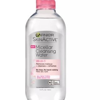 Nước tẩy trang Micellar All in 1 Garnier 400ml của Mỹ