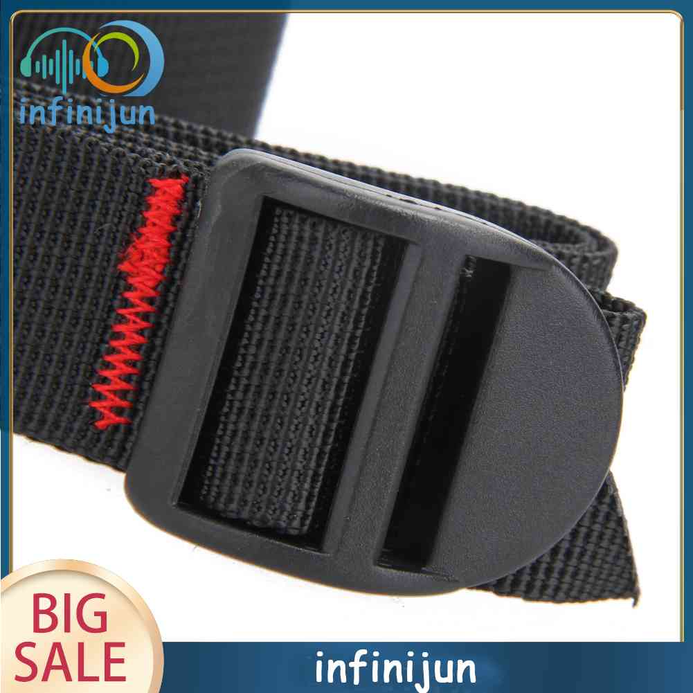 Dây Đai Buộc Hành Lý Bằng Nylon Màu Đen