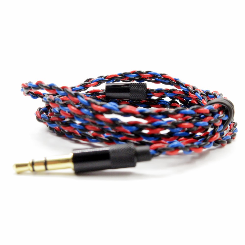 1Pcs 1.2M DIY Replacement wire Audio Cable Headphone Repair Headset Wire DIY Headphone Earphone Maintenance Wire