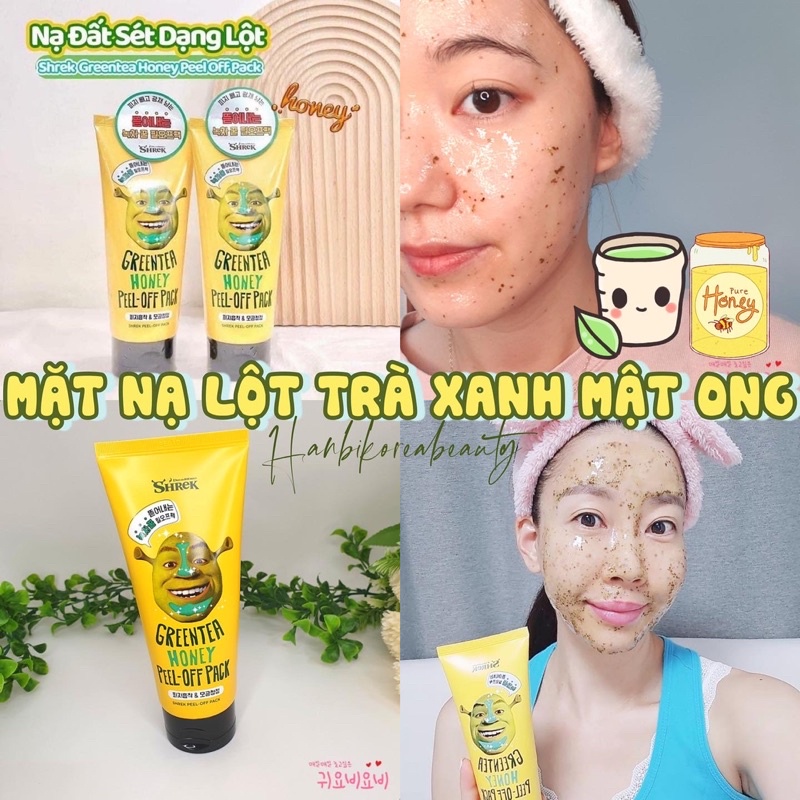 MẶT NẠ BẠC HÀ DẠNG LỘT OLIVE YOUNG PEEL-OFF SHREK