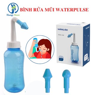 Bình rửa mũi cao cấp Waterpulse cho bé có van điều chỉnh dung tích bình nước 300ml