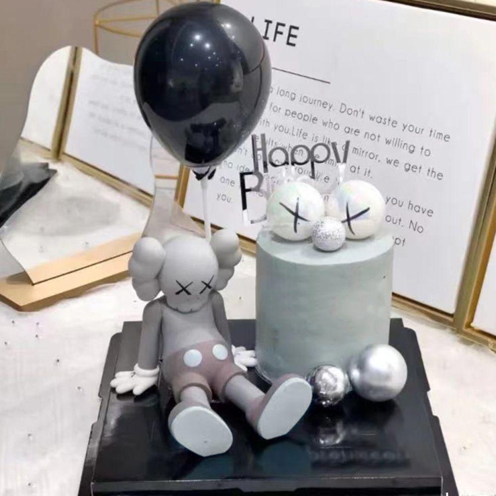 LEISURE Nhân Vật Hoạt Hình XX Eye Trang Trí Bánh Kem