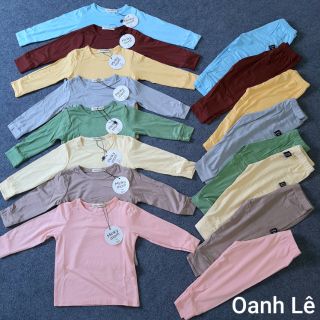 Bộ thun lạnh dài tay cho bé