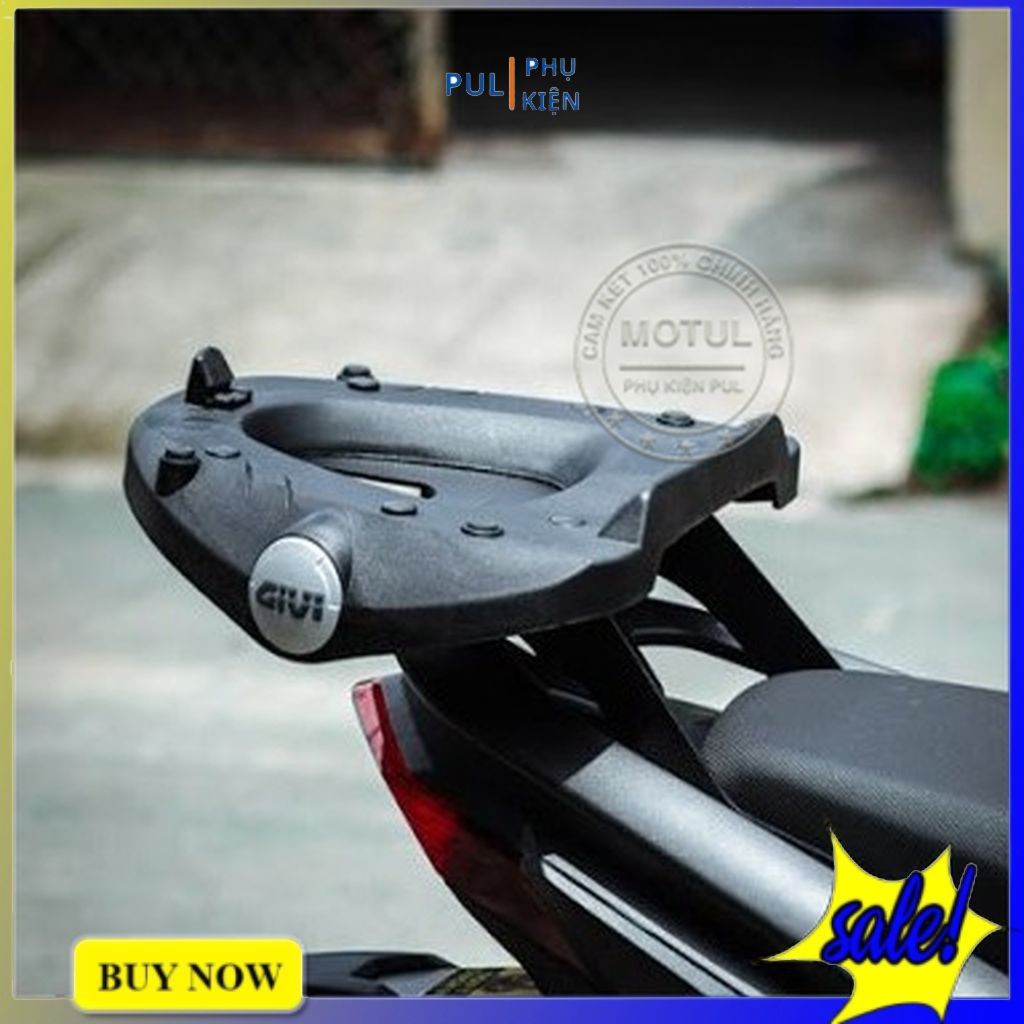 Cảng sau givi srv cho VARIO 150 chắc chắn có sẵn đế gắn thùng hàng chính hãng tiện lợi chở đồ