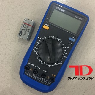 ĐỒNG HỒ ĐO VẠN NĂNG ĐIỆN TỬ VALUE VDM151