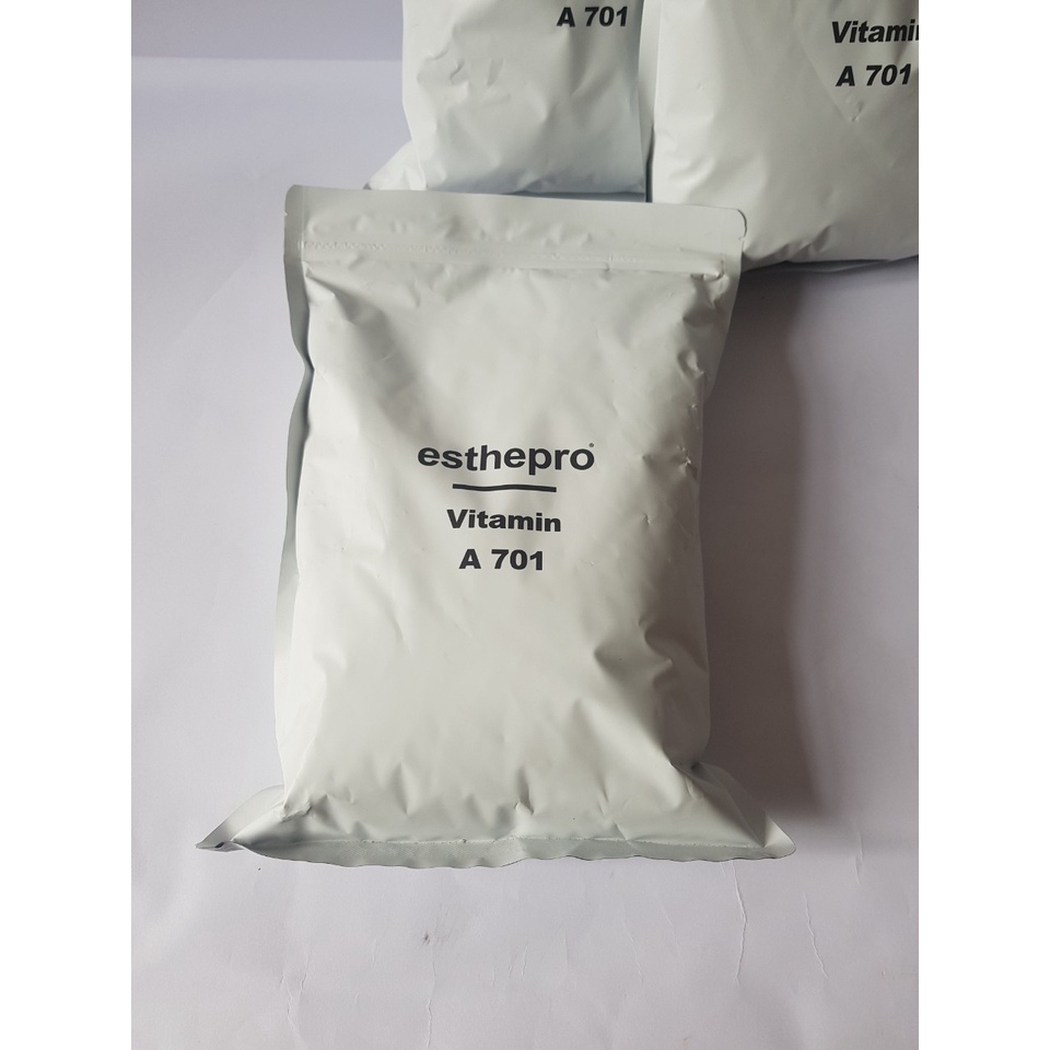 Mặt nạ bột dẻo Vitamin A 701 1kg esthepro chính hãng sáng da đều màu giảm thâm nám tăng sức đề kháng cho da