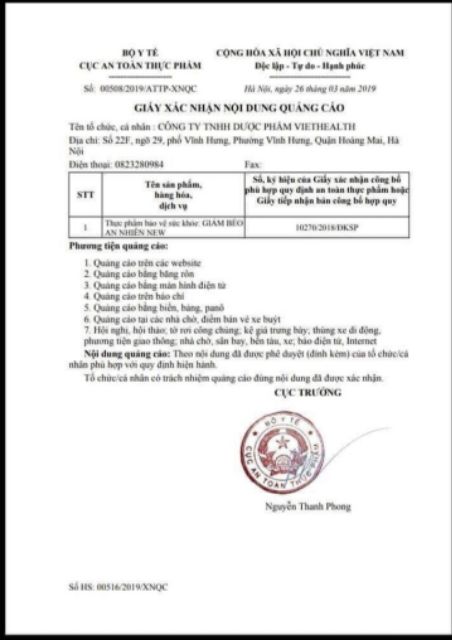 GIẢM CÂN AN NHIÊN [ HÀNG CHÍNH HÃNG ] | BigBuy360 - bigbuy360.vn