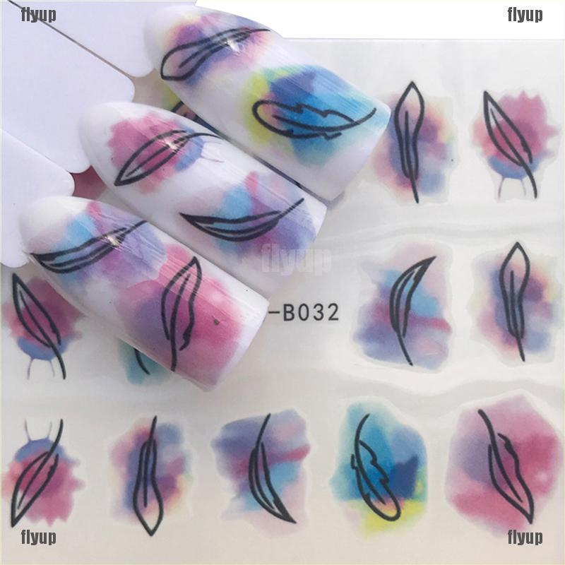 1 Tờ sticker Dán Móng Nghệ Thuật