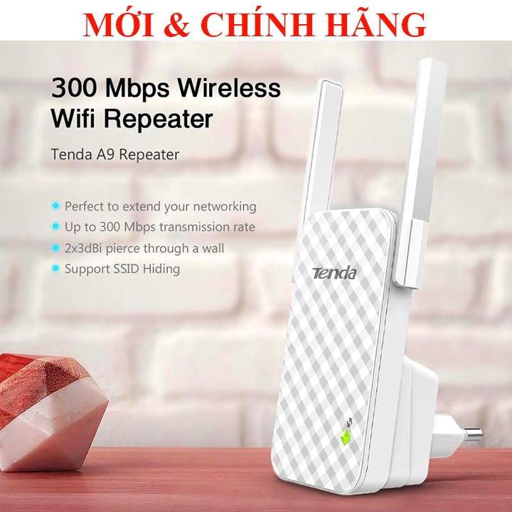 Repeater Wifi 460Mbps Tenda A12 3 anten, A9 300Mbps