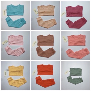 Bộ thun lạnh Peekaboo dài cho bé