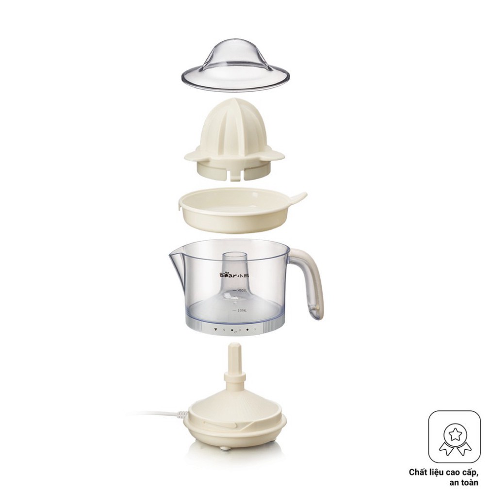 Máy vắt cam tự động BEAR CZJ-A04B1 - Công suất 300W - Dung tích 400ml