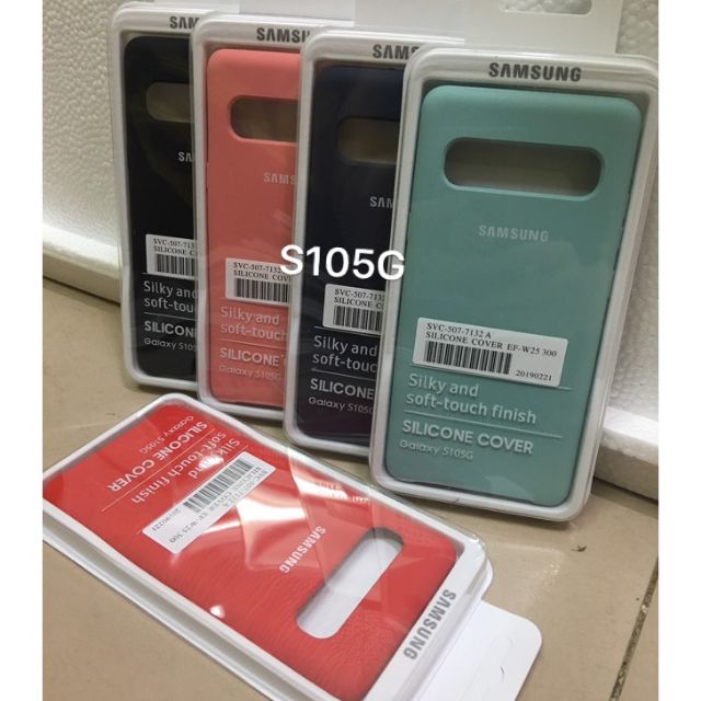 Ốp lưng Samsung Galaxy S10 5G Silicone Cover chống bám bẩn / Phụ Kiện MvM