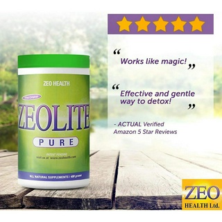 Bột Zeolite Zeo Health Zeolite Powder - Hỗ Trợ Thải Độc Kim Loại Nặng