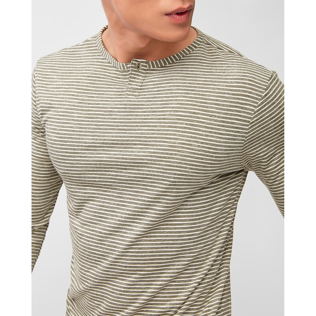 Áo thun nam sọc tay dài cổ trụ After All - A06-02 | BigBuy360 - bigbuy360.vn