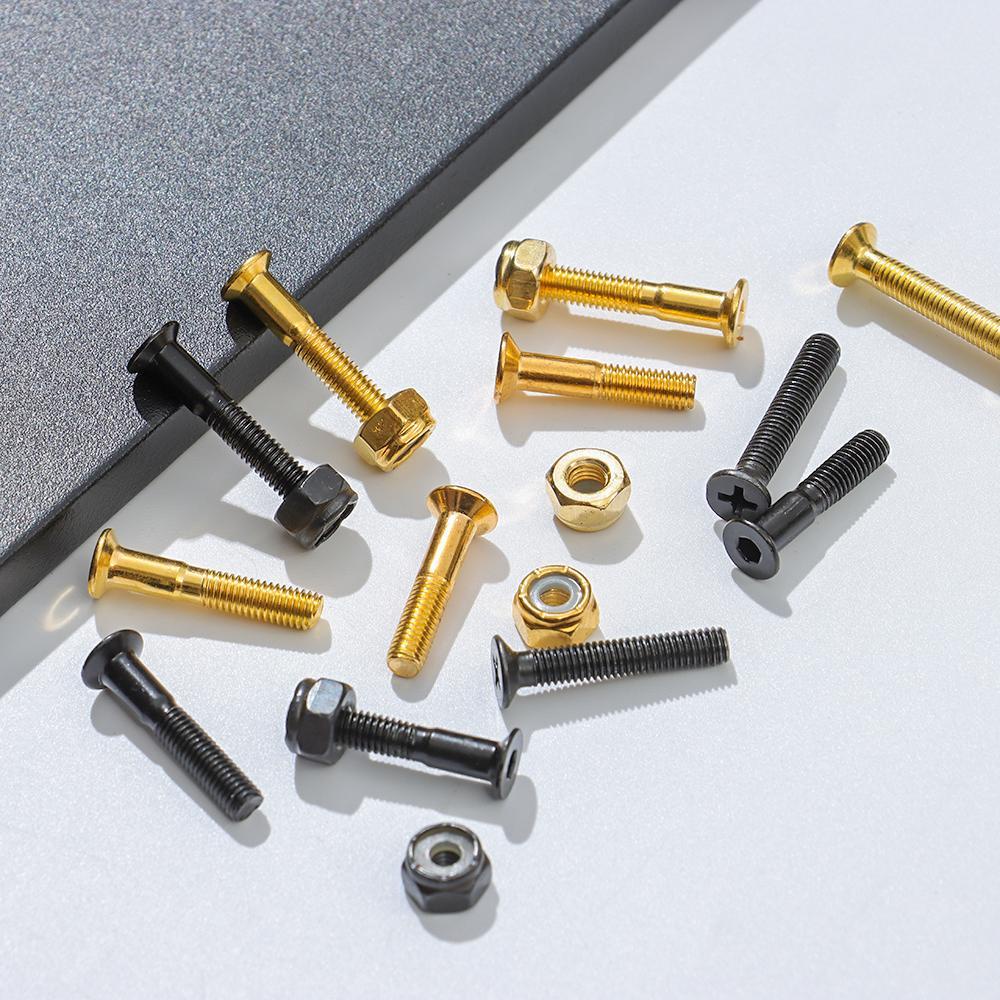 MUVAKO Set 8 Bu Lông Chuyên Dụng Cho Ván Trượt  8|Ốc Vít Cứng Gắn Ngoài Trời Tiện Dụng