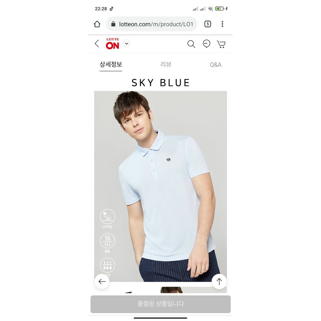 Áo polo golf chính hãng xuất Hàn