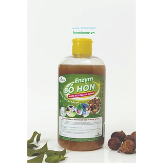 Nước tẩy rửa enzym bồ hòn quế 500ml - nói không với hoá chất