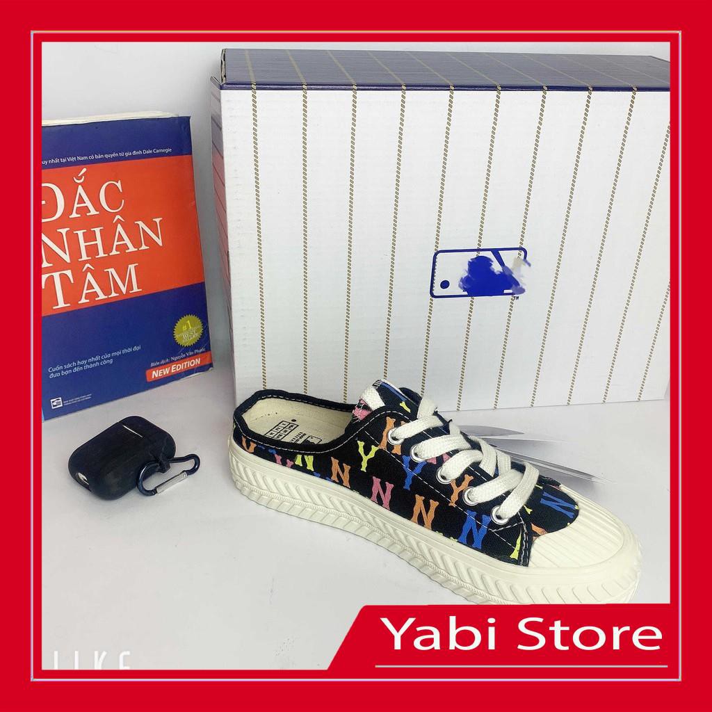 [ Like au- Hàng Trung ] Giày Sục NY, Đạp Gót, Giày Sục 𝐌𝐋𝐁 NY đen Độn đế mới nhất 2021 | BigBuy360 - bigbuy360.vn