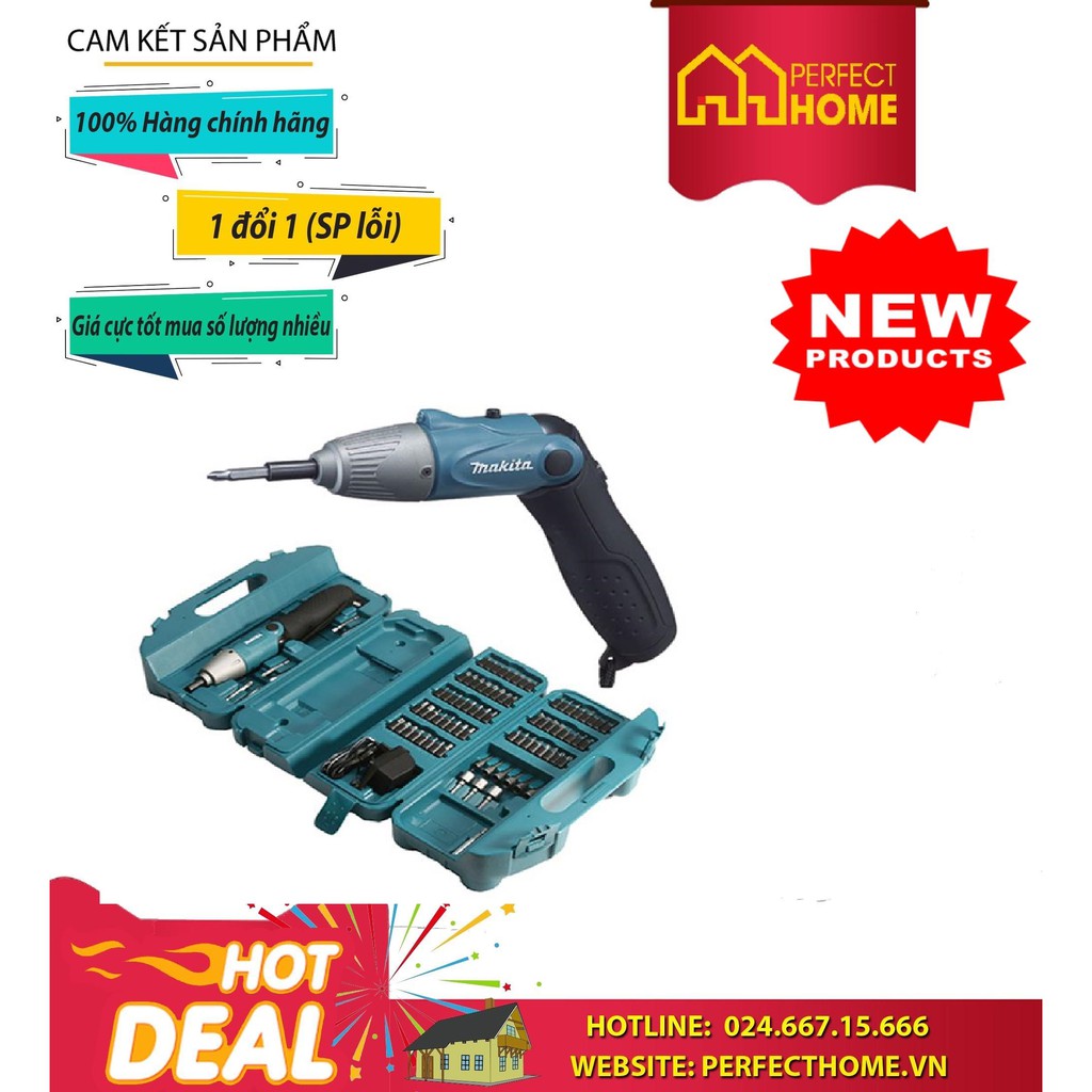 ⚡️Sale sốc⚡️ { Hàng chính_hãng}Máy Vặn Vít Dùng Pin Makita 6723DW (4.8V)