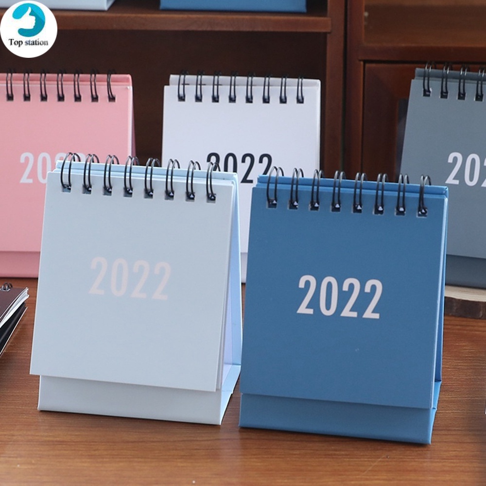 Lịch để bàn mini 2022 họa tiết hoạt hình xinh xắn