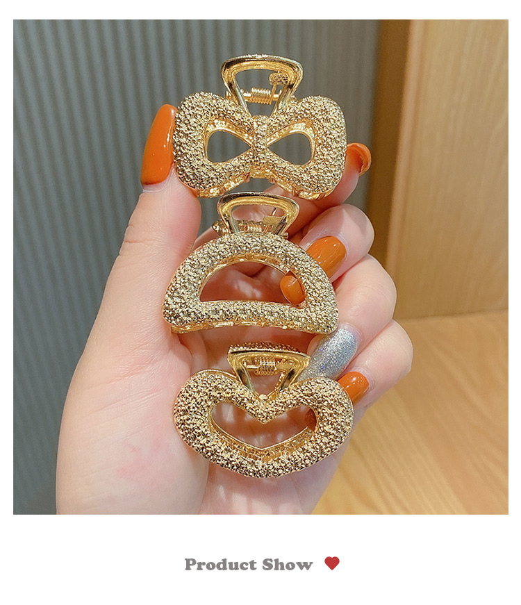 Kẹp tóc kim loại thiết kế đơn giản thời trang dành cho nữ 2022