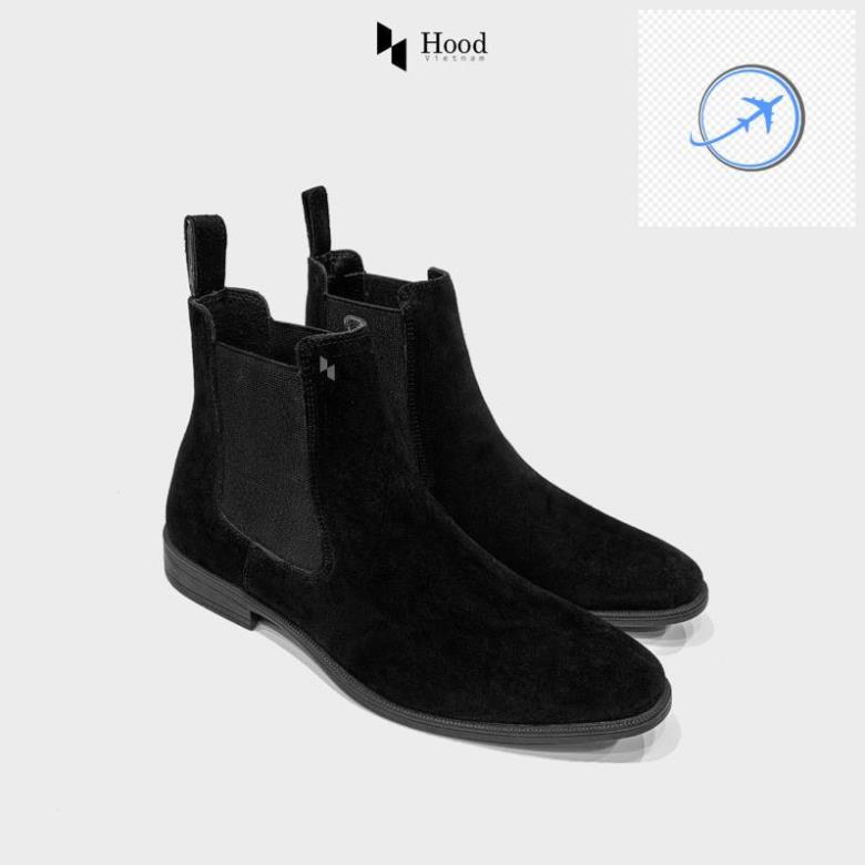🚴🏇 Giày Chelsea Boot nam - Da lộn xịn xò - Đế cao su đúc nguyên khối - Bảo hành 12 tháng Hood HoodVN 🚴🏇