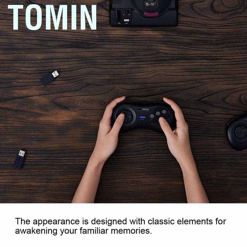 SEGA Tay Cầm Chơi Game Không Dây 8 Bitdo M30 Md Mini Cho Sega Mini / Genesis