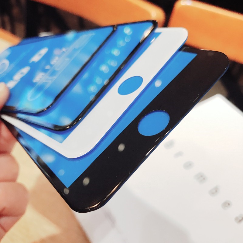 Kính cường lực 10D cho iPhone 6S/ 7/ 7 Plus/ X/ XR/ XS Max/ 11/ 11 Pro/ 11 Pro Max tặng kèm giấy lau màn hình