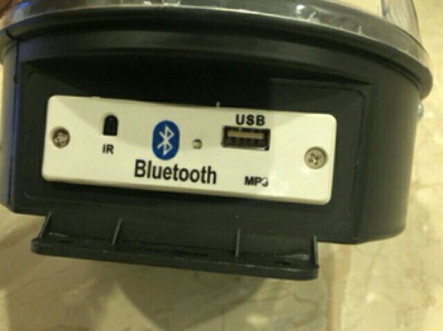 ĐÈN NHÁY XOAY VŨ TRƯỜNG PHIÊN BẢN BLUETOOTH