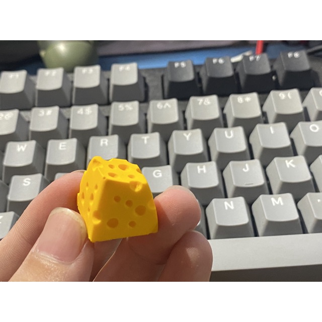 Keycap Cheese - Artisan Keycap dành cho bàn phím cơ - Profile SA / OEM