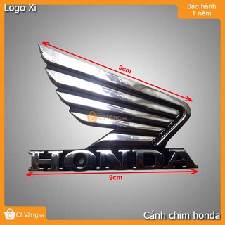 Logo xi trang trí xe máy cánh chim Honda có keo siêu dính loại tốt giá rẻ