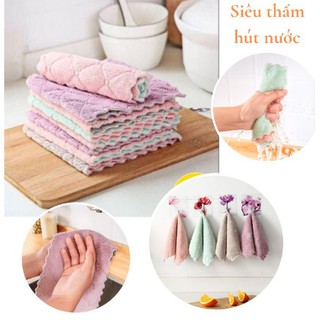 KHĂN LAU BẾP ZICZAC SIÊU THẤM HÚT LOẠI XỊN