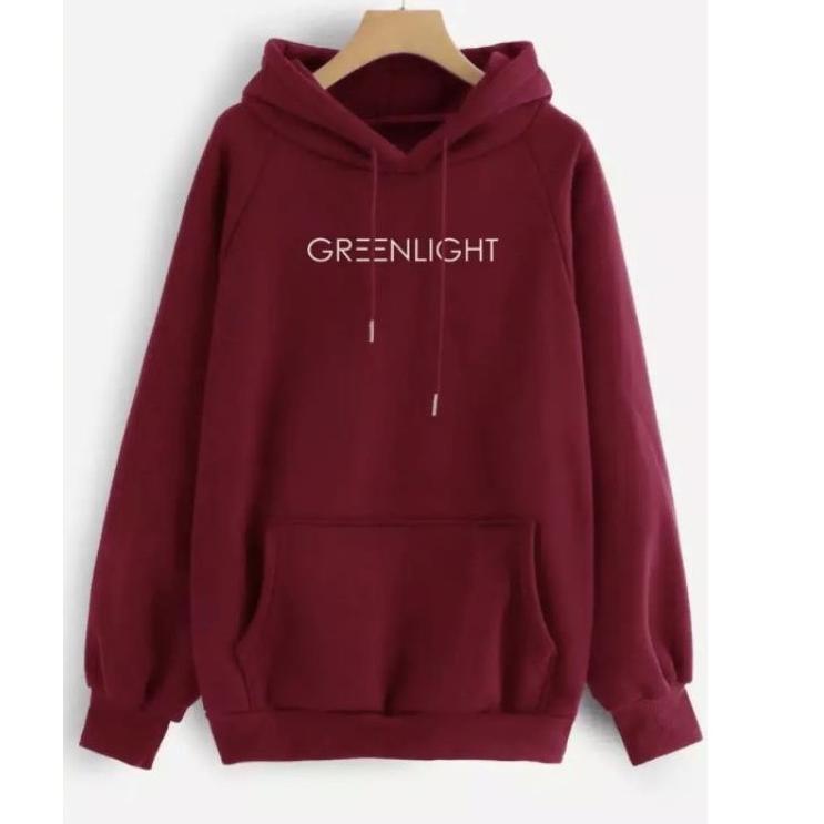 Áo HOODIE Chui Đầu Màu Xanh Lá Cây '