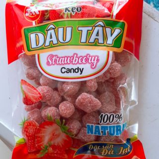 Kẹo Dâu Tây đặc sản Đà Lạt túi 250g