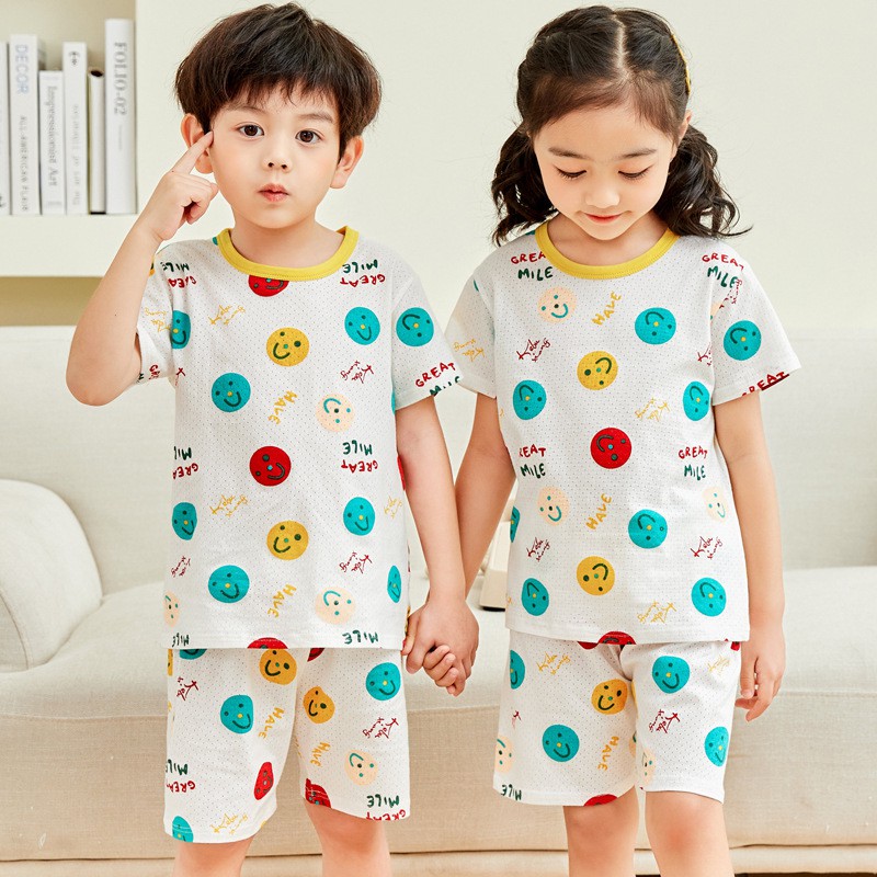 [SALE] BT5⚡Size đại 11-35kg⚡Bộ thun thông hơi hàn quốc xịn 100% cotton mùa hè cho bé ⚡Thời trang trẻ em FREESHIP