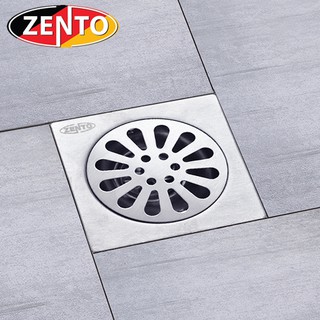 Phễu thoát sàn chống mùi hôi inox Zento TS102-L