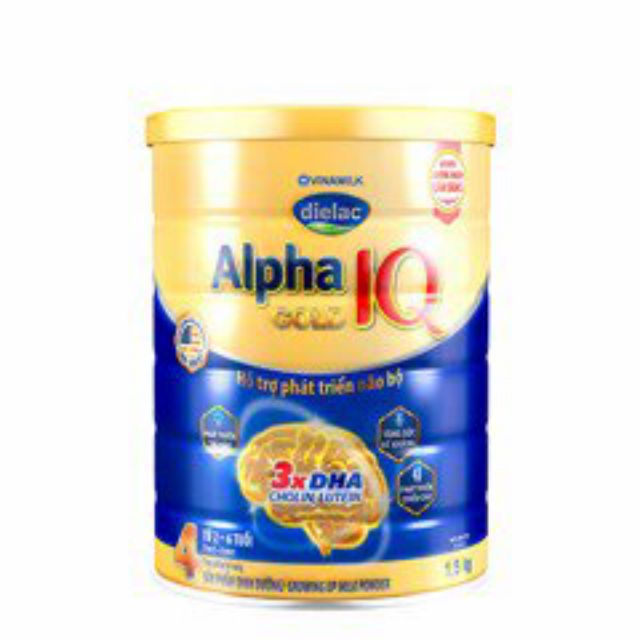 Sữa bột Vinamilk Dielac Alpha Gold IQ Step 4 ( 1500g
)