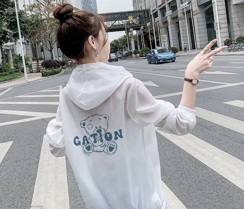 Áo Khoác Chống Gió Chống Tia Cực Tím Thời Trang Có 24 Màu Tuỳ Chọn Tiện Dụng