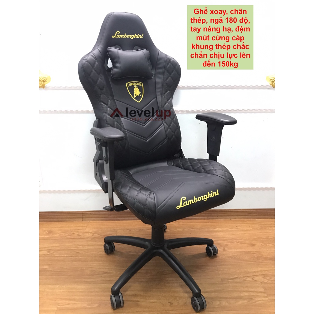 Ghế gaming, chơi game, ghế xoay văn phòng - Extreme Zero Có Kê Chân, Ngả Lưng, Nâng Hạ - Bảo Hành 12 Tháng