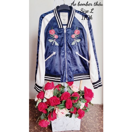 Áo khoác bomber thêu cực đẹp