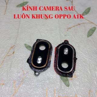 Kính camera sau oppo a1k cph1923 tháo máy luôn khung